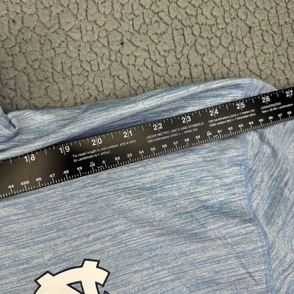 NEW UNC Tar Heels Russell Quarter Zip Athletic Mens Pullover | Size 2XL (50-52) - Picture 6 of 8